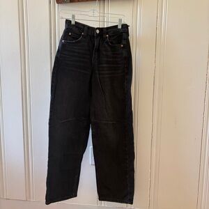 BDG Relaxed Black Straight Jeans